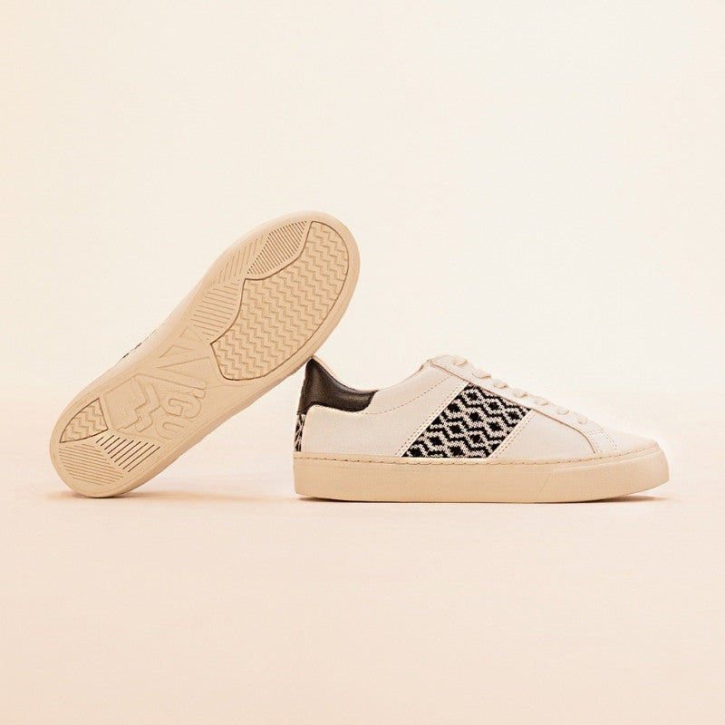 Unisex-Sneaker von N'GO – Modell Na Sang Classic in schwarzem Canvas