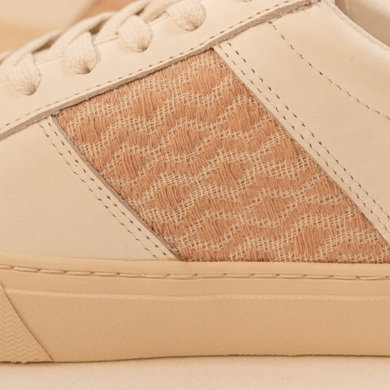 Modischer N'GO Fairtrade-Sneaker – Na Sang Classic in Metallic-Pink für Damen