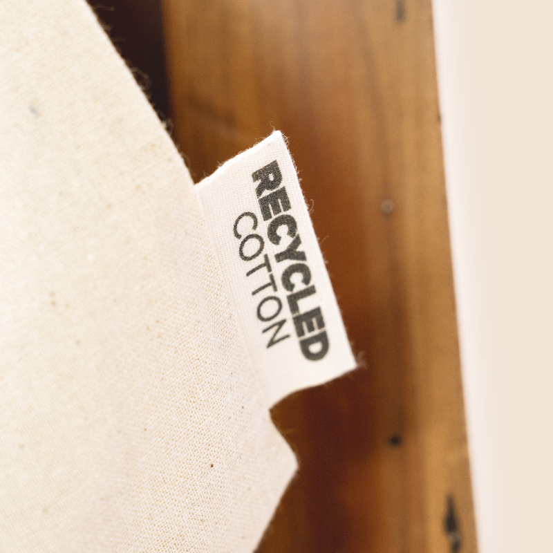 N'GO Tragetasche aus Recycling-Baumwolle – minimalistisches Design in Naturfarbe