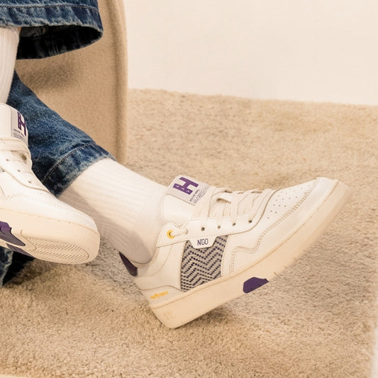 N'GO Hue Classic Sneaker – Limited Edition in kräftigem Violett für Damen und Herren