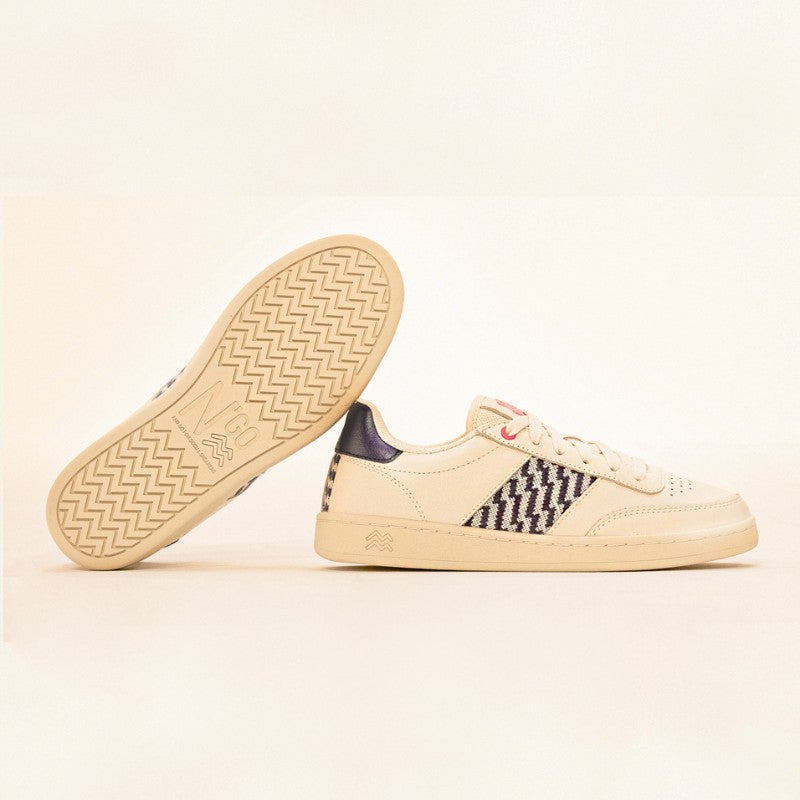 Fair produzierte Turnschuhe von N'go – Modell Saigon Classique 24 mit Rugby-Kooperation