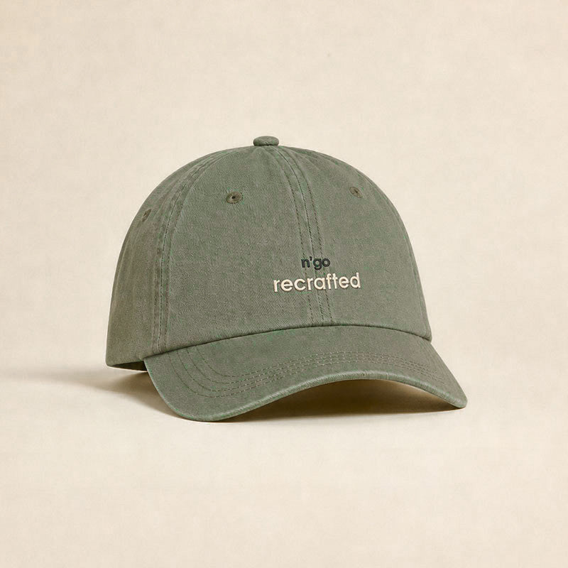 UNISEX-CAP RECRAFTED GRÜN