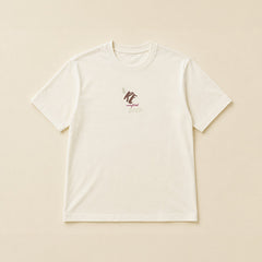 HERREN-T-SHIRT RECRAFTED NATURWEISS