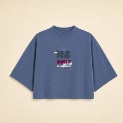 DAMEN-T-SHIRT REFRESHED BLAU